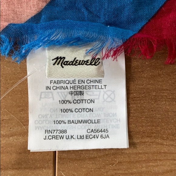 💖HP 4/6💖Madewell multicolored Banda - Picture 6 of 8